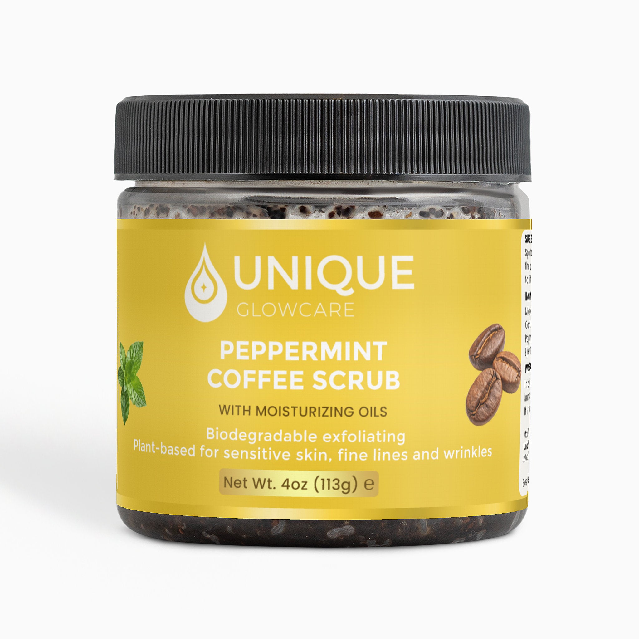 Peppermint Coffee Scrub