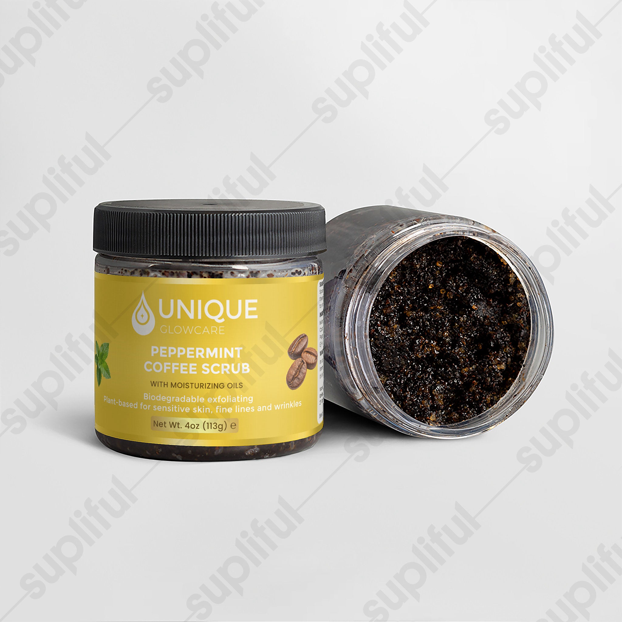 Peppermint Coffee Scrub