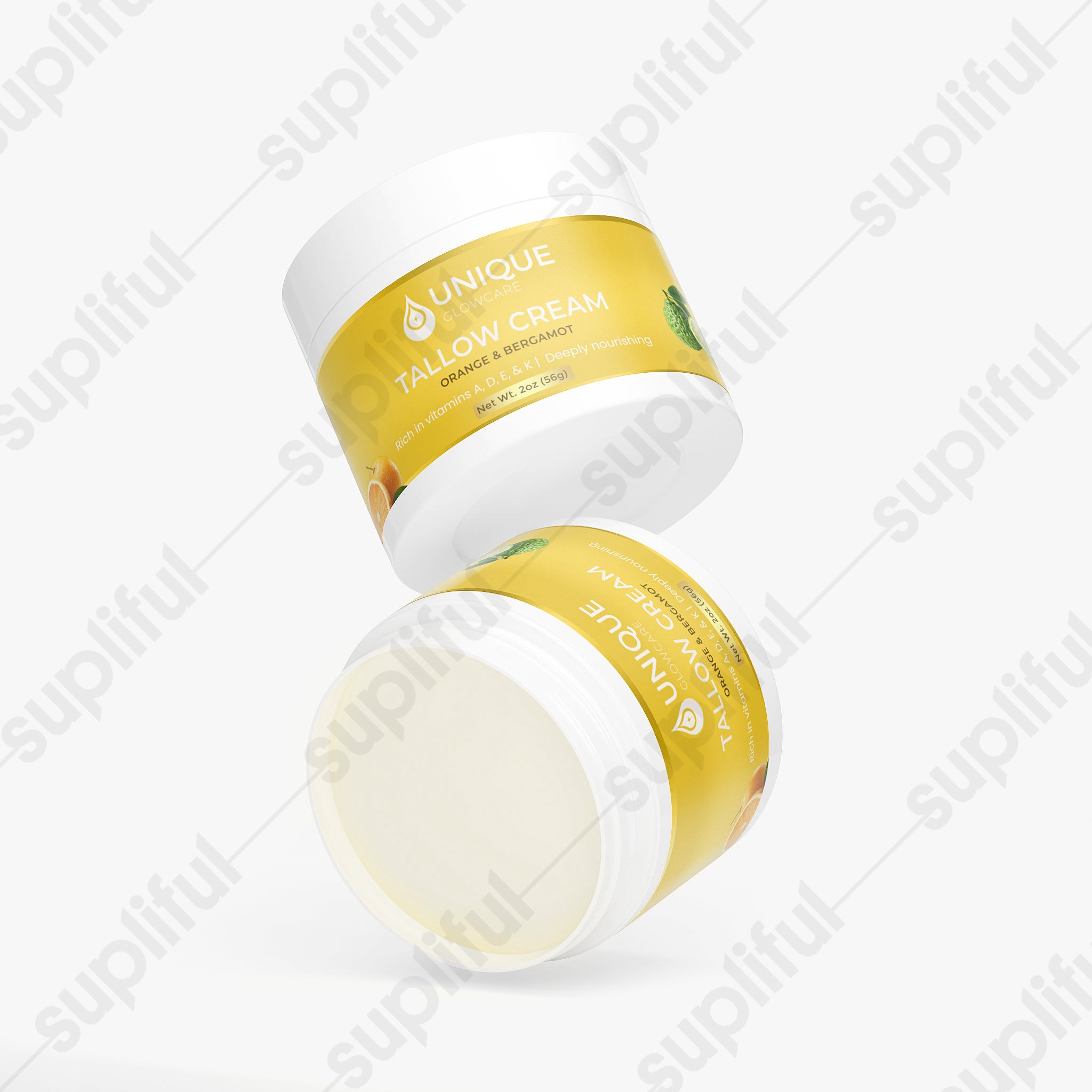 Tallow Cream Orange & Bergamot