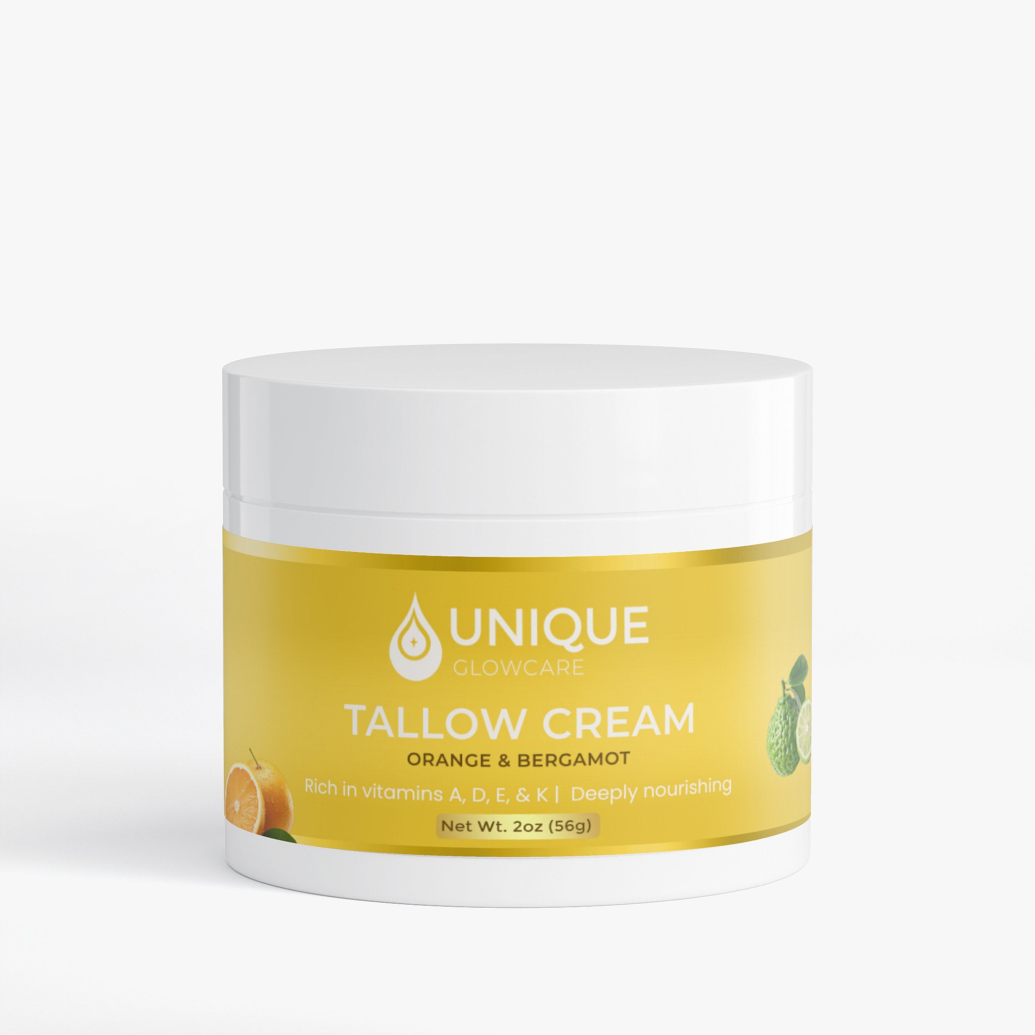 Tallow Cream Orange & Bergamot