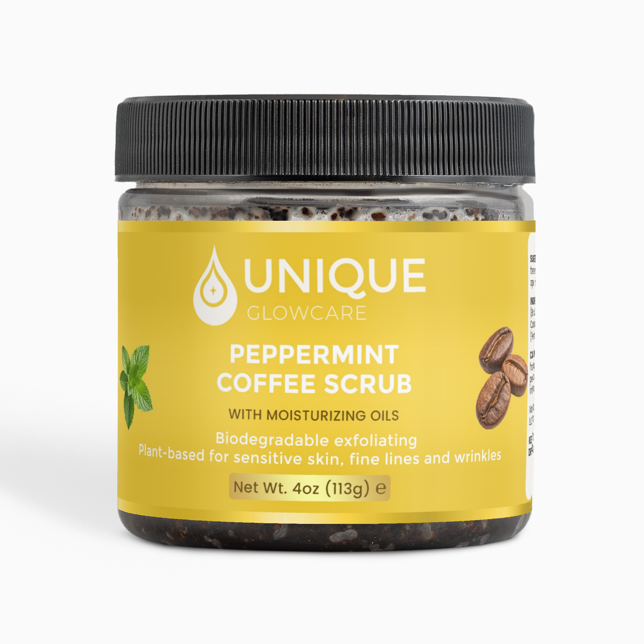 Peppermint Coffee Scrub